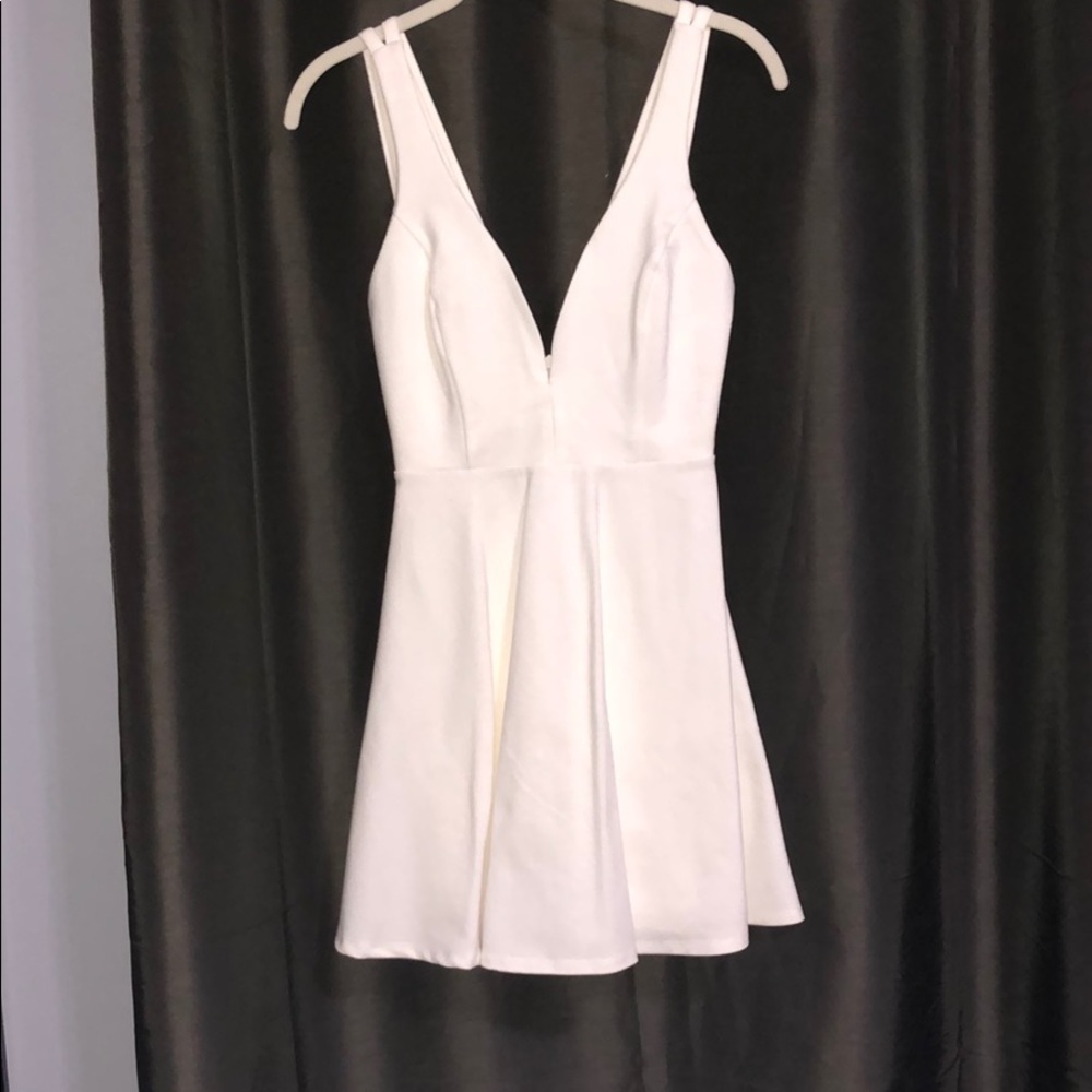 White cocktail dress!